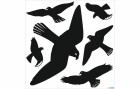 Herma Stickers Motivsticker Fensterbild Warnvögel, 1 Blatt, Motiv: Vogel