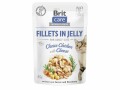 Brit Nassfutter Care Fillets Gelée Huhn & Käse, 85