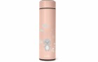 Nuvita Thermosflasche 500 ml, rosa, Temperaturanzeige