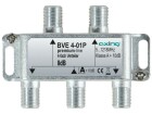 Axing 4-fach Verteiler BVE 4-01P 51218 MHz Bauform 01
