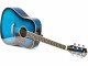 Bild 4 MAX Westerngitarre SoloJam Set Blau, Griffbrett: Palisander