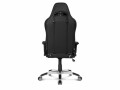 AKRacing Gaming-Stuhl Master PREMIUM Silber, Lenkradhalterung