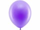 Partydeco Luftballon Uni Rainbow Pastel 10 Stück, Lila,