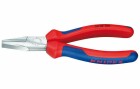 Knipex Flachzange 160 mm verchromt, Typ: Flachzange, Länge: 160