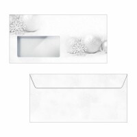 SIGEL     SIGEL Weihnachts-Umschlag Winter DU089 Sparkle, 90g,DIN