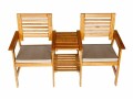 Innovesta Balkonset Duoset, Braun, 2 Sitzplätze, Material: Holz, Set