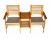 Bild 0 Innovesta Balkonset Duoset, Braun, 2 Sitzplätze, Material: Holz, Set