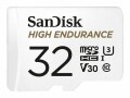 Western Digital HIGH ENDURANCE MICROSDHC 32GB CARD WITH ADAPTER NMS