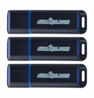 disk2go USB-Stick passion 32GB 30006500 USB 2.0 triple pack