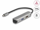DeLock Adapter USB Type-C - HDMI/USB 3.0/USB Type-C, Kabeltyp