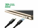 4smarts USB-Kabel magnetisch bis 100Watt laden USB C