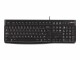 Logitech LOGI K120 Corded Keyboard black