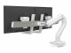 ERGOTRON HX DESK DUAL MONITOR ARM LOW PROFILE BWT NMS NS DESK