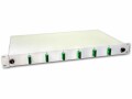 Lightwin Spleissbox 12 Fasern, 6x DSC/APC SM, 9/125µm OS2