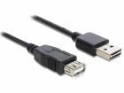 DeLock Delock Easy-USB2.0-Verlängerungskabel A-A: 3m,