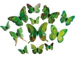 Dekomat AG Aufhänger Schmetterlinge 12 Stück, Grün, Eigenschaften