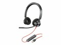 HP Inc. HP Poly Blackwire 3320 USB-A Headset, HP Poly Blackwire