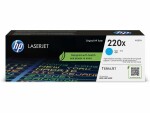 HP Inc. HP Toner Nr. 220X (W2201X) Cyan, Druckleistung Seiten: 5500