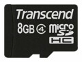 Transcend - Flash-Speicherkarte - 8 GB - Class