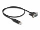 Image 1 DeLock Serial-Adapter USB-A Stecker - Seriell Buchse