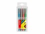 STABILO Rollerball worker colorful 4er Etui, Verpackungseinheit