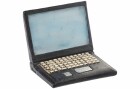 HobbyFun Mini-Utensilien Laptop 4 cm, Detailfarbe: Schwarz