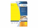 HERMA Universal-Etiketten 10.5 x 4.23 cm, 280 Etiketten, Gelb