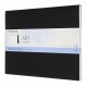 MOLESKINE Aquarellblock geleimt  19x25cm - 603241    schwarz              20 Seiten