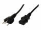 Value Power Cable, T12-C13, 1,8m, black