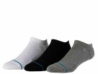 STANCE Socken Icon Low Multi 3er-Pack, Grundfarbe: Mehrfarbig
