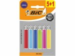 BIC Reibradfeuerzeug J25 Mini, Mehrfarbig, 5+1er-Pack, Typ