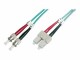 Digitus - Patch cable - ST multi-mode (M) to