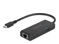 DeLock Netzwerk-Adapter 2.5 Gbps USB Typ-C, Schnittstellen: RJ-45