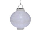 Star Trading Lampion Solar Festival 22 cm, Weiss, Betriebsart