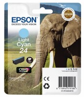 Epson Tintenpatrone light cyan T242540 XP 750/850 360 Seiten