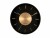 Bild 0 KARLSSON Wanduhr Gold Disc Gold/Schwarz, Form: Rund, Detailfarbe