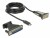 Bild 1 DeLock Adapterkabel USB Type-C ? RS-232 DB9 ;DB25 1.8