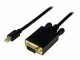StarTech.com - 3ft Mini DisplayPort to VGA Adapter Cable mDP to VGA - Black