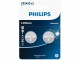 Philips Knopfzelle Knopfzelle Lithium CR2430 2 Stück