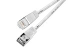 SLIM Slimpatchkabel Cat 6, U/FTP, 2 m, Weiss