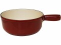 Heidi Cheese Line Fondue-Caquelon Rot/Weiss, Detailfarbe: Weiss, Rot, Material