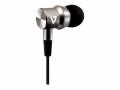 V7 Videoseven STEREO EARBUDS ALUMINUM W/MIC 1.2M CABLE 3.5MM SILVER IN