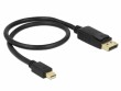 DeLock Kabel Mini-DisplayPort DisplayPort, 50cm, 4K 60Hz