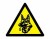 Bild 0 Pentatech Warnaufkleber Wachhund, 3 Stück, Detailfarbe: Gelb