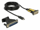 DeLock 62905 Adapter USB Type-C zu Seriell