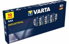 Varta Batterie Industrial AAA 10 Stück, Batterietyp: AAA