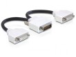 DeLock Adapter DMS-59 - DVI-I, Kabeltyp: Adapterkabel