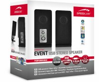 Speedlink USB PC Stereo Speaker SL8004BK Event, Kein
