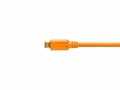 Tether Tools USB 2.0 to Micro-B 5-Pin, 4.6m, Orange Wireless Tethering
