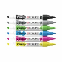 TALENS Ecoline Duotip Basis Set 11609910 6 Farben, Kein